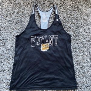 Bryant university champion exercise tank top